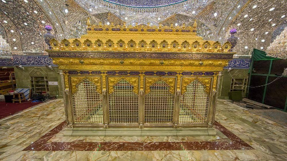 شباك مرقد أبي الفضل العباس (عليه السلام)