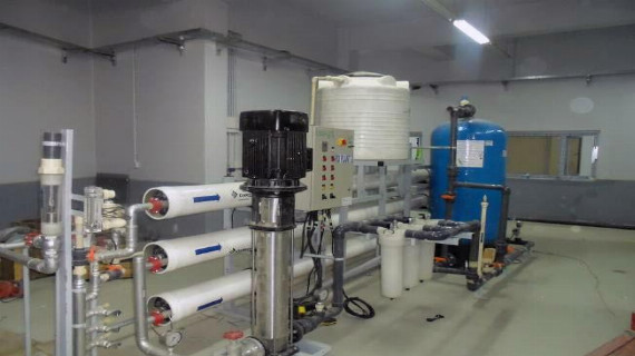 مشروع محطة العتبة العباسية المقدسة لتحلية المياه وتصفيتها