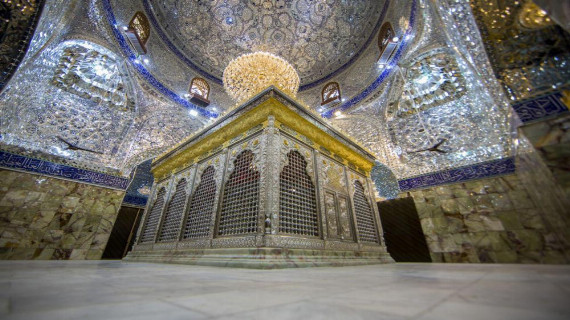 تصميم وصناعة شباك مزار القاسم بن الإمام موسى بن جعفر (عليهما السلام)