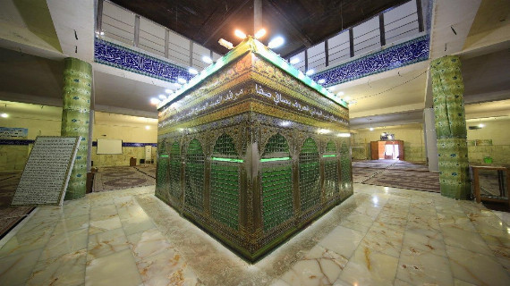 شباك ضريح ومقام صافي صفا